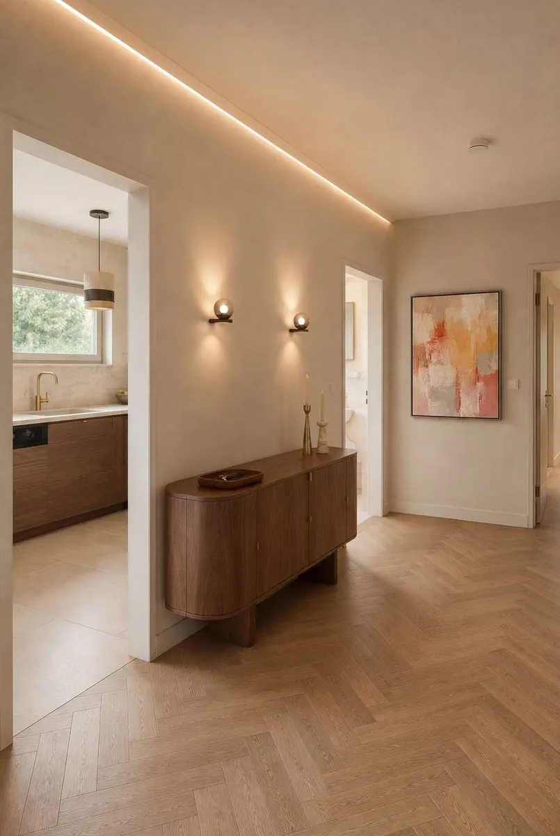 Einladendes Entrée. Interieur 