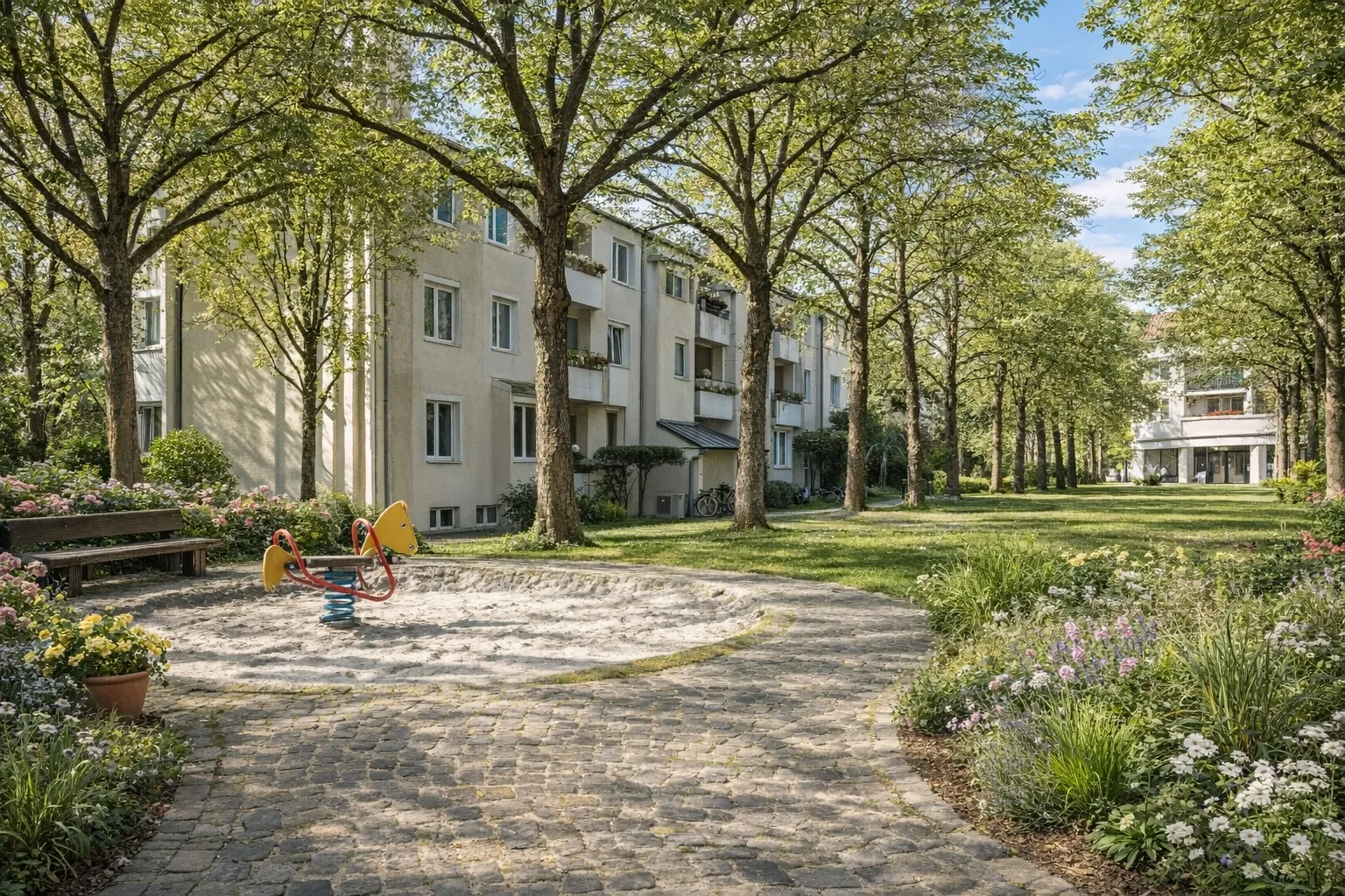 Außenanlagen sommerlich