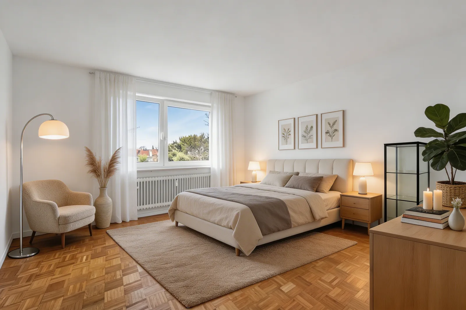 Schlafzimmer Visualisierung