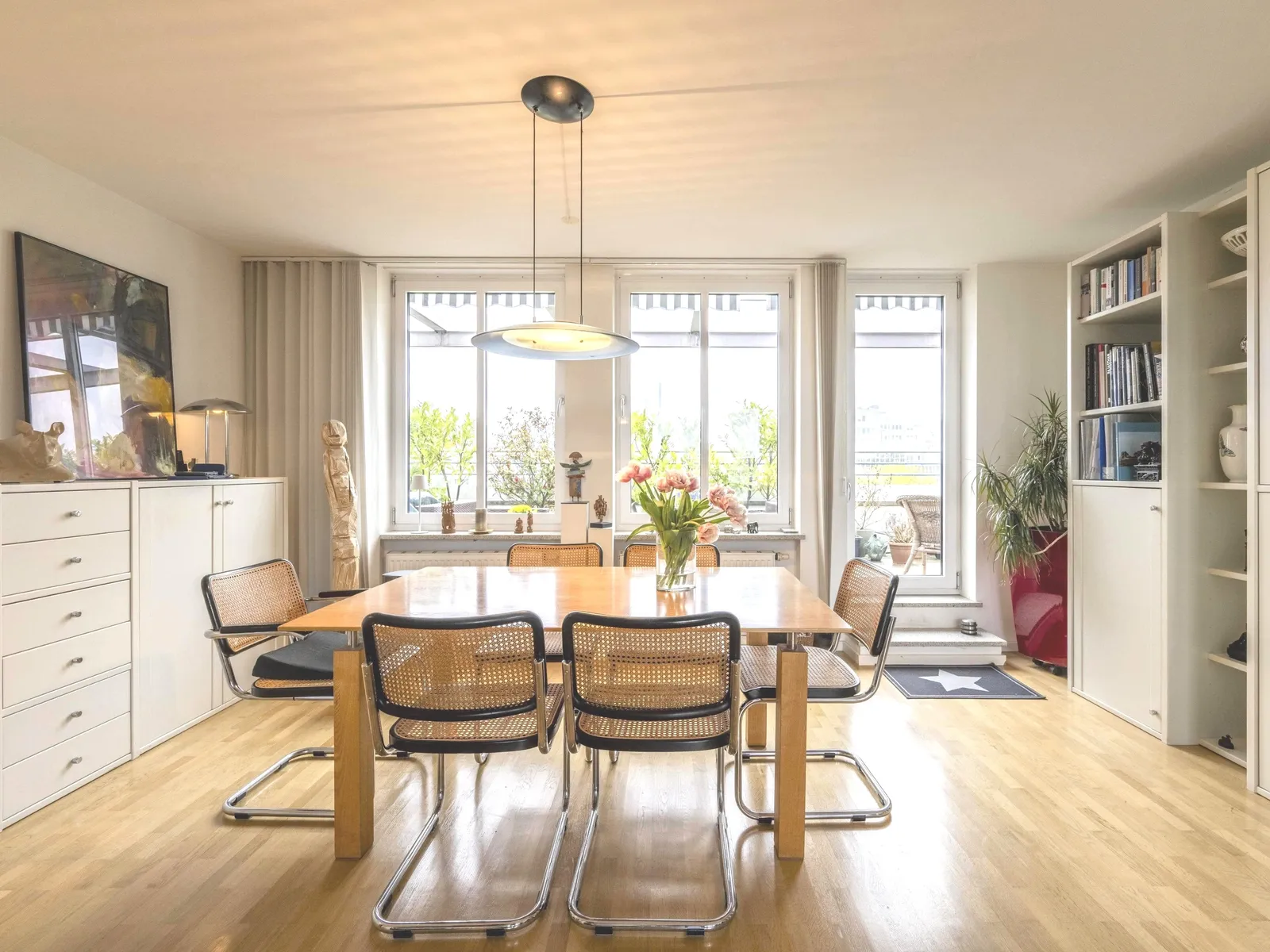 Essbereich mit Blick zur West-