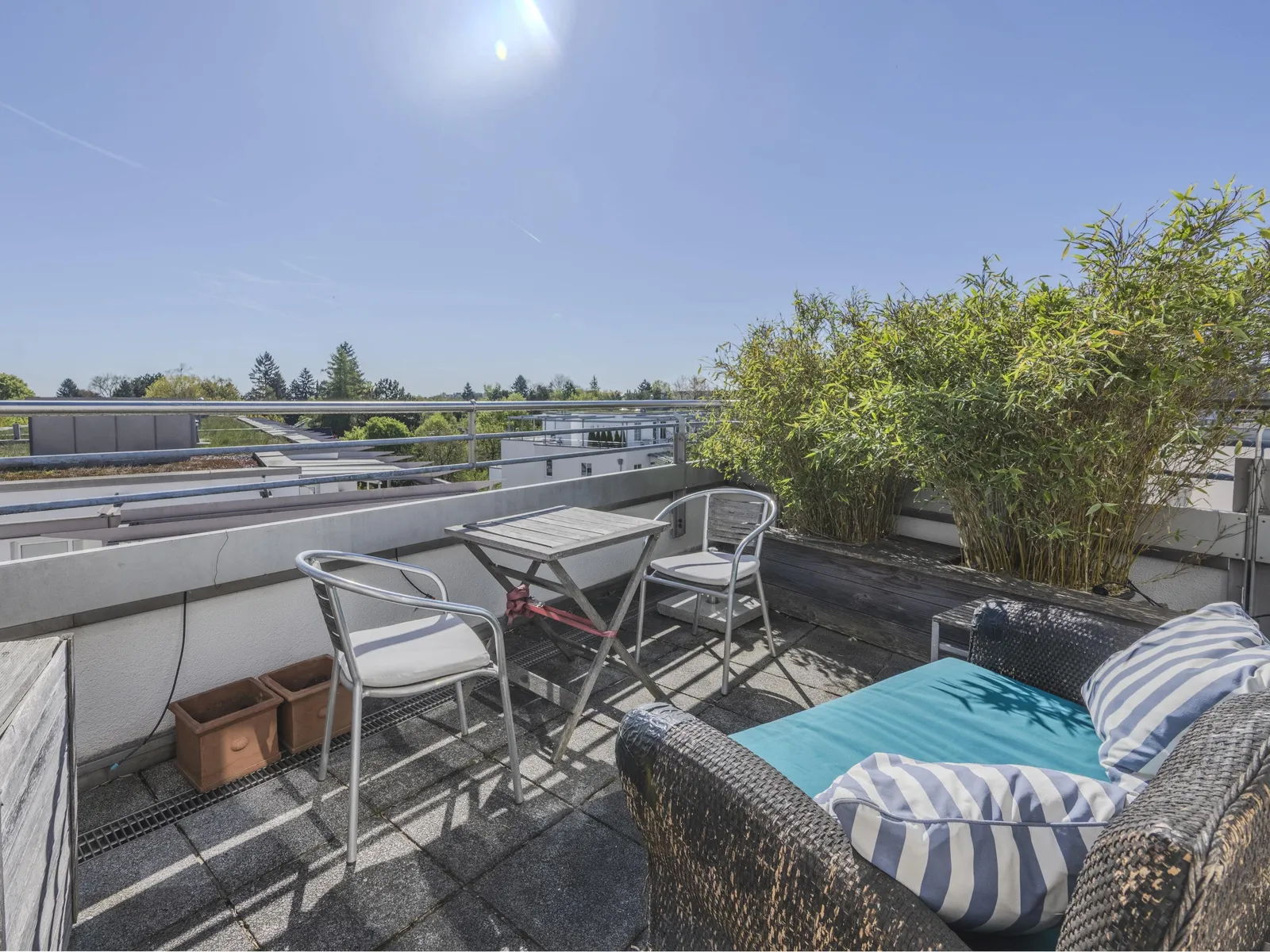 Dachterrasse Ostansicht