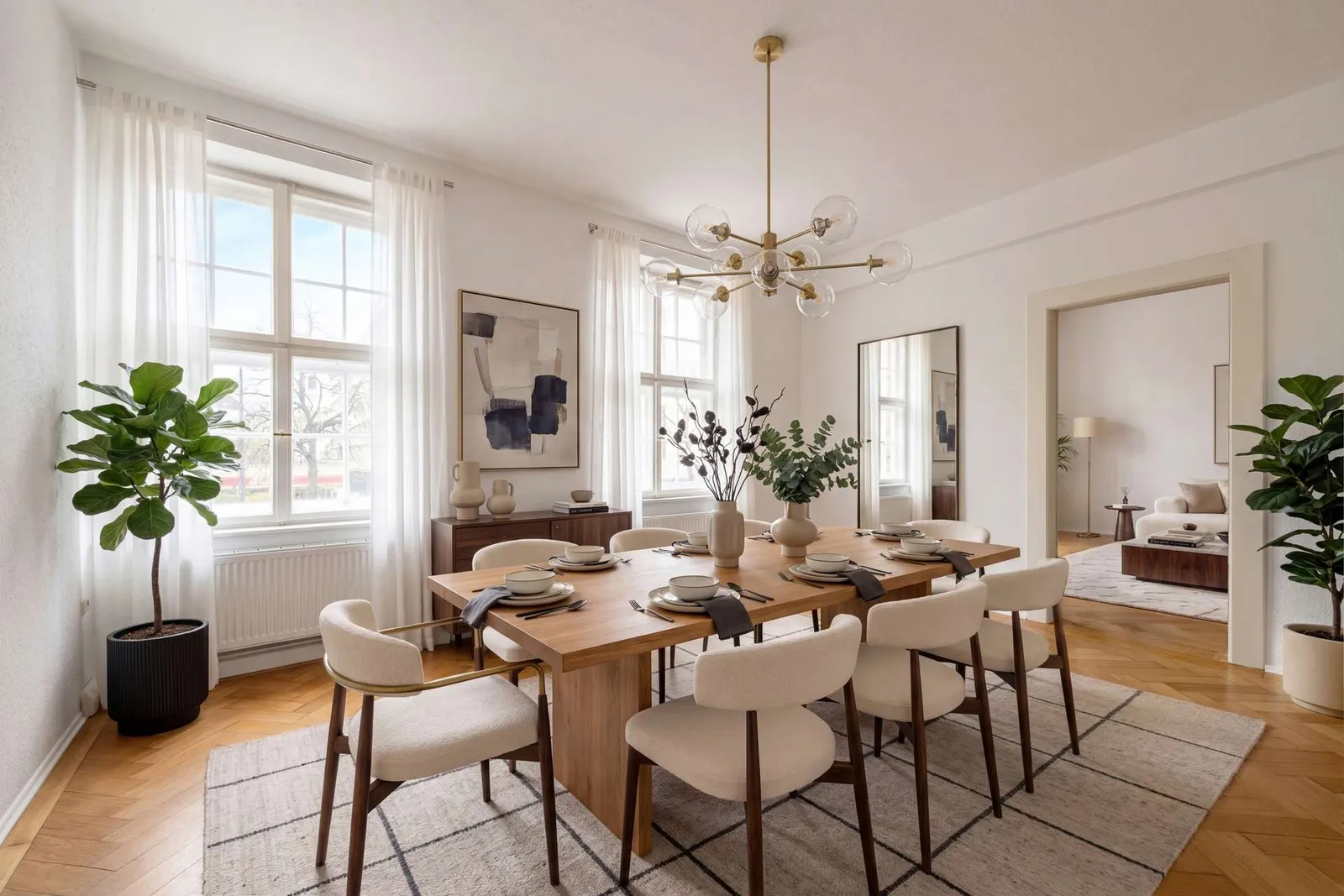 Visualisiertes Zimmer