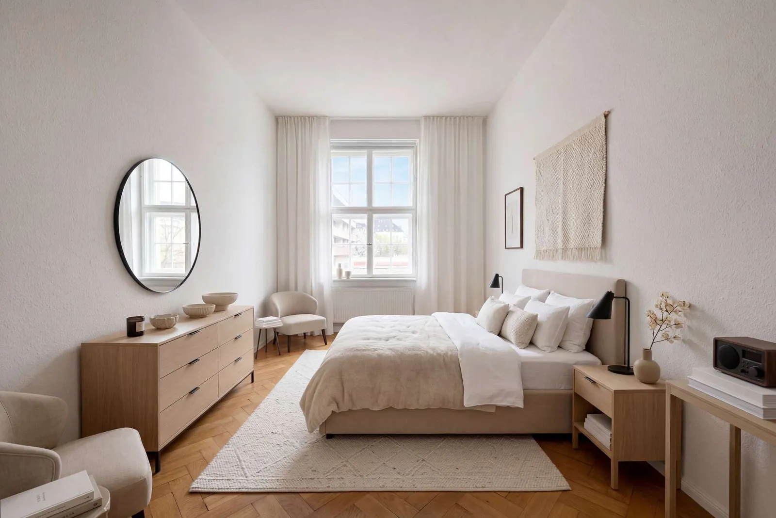 Visualisiertes Schlafzimmer
