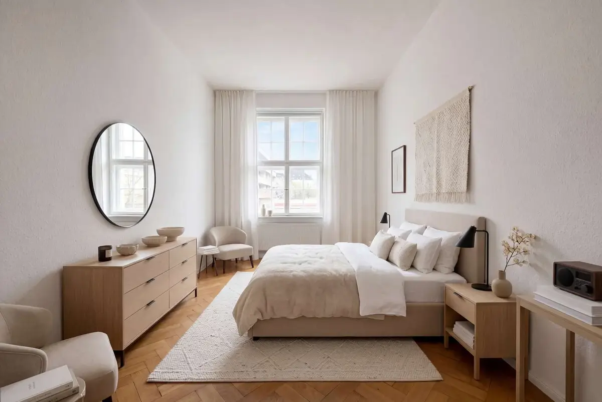 Visualisiertes Schlafzimmer