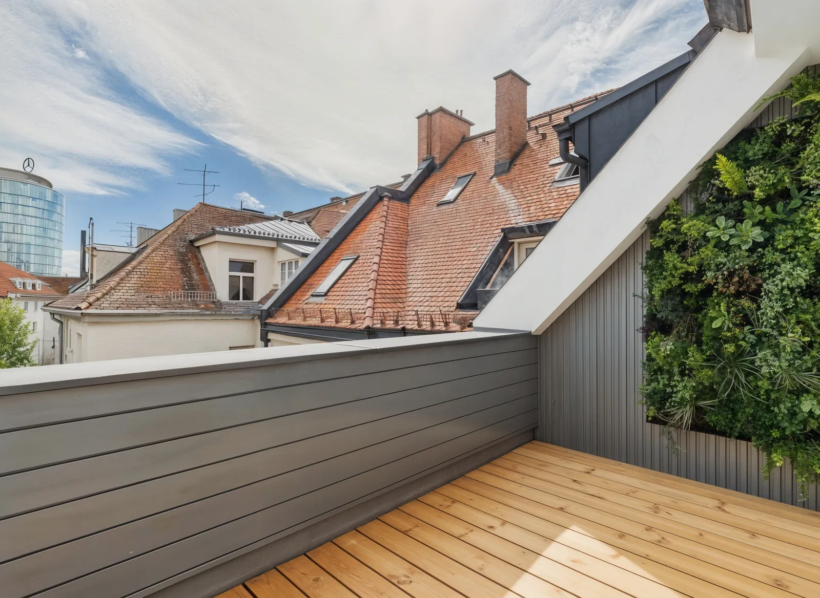 Visualisierung Dachterrasse