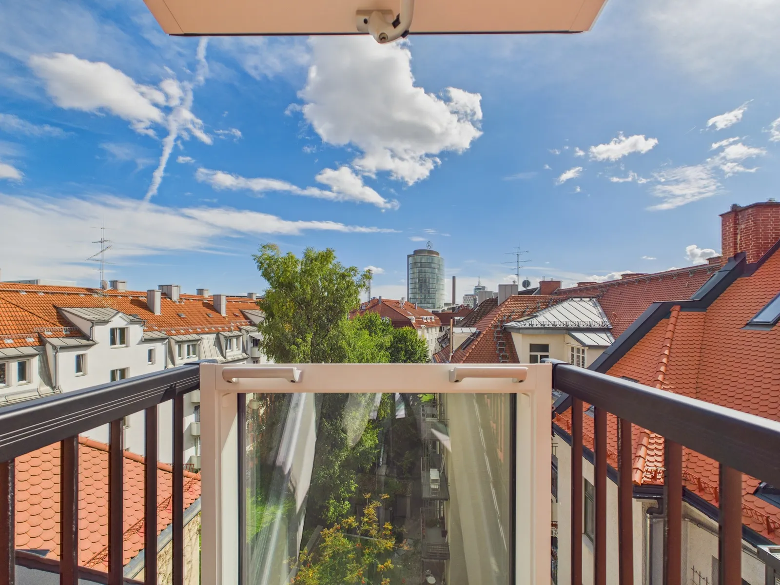 Dachbalkon Ausblick