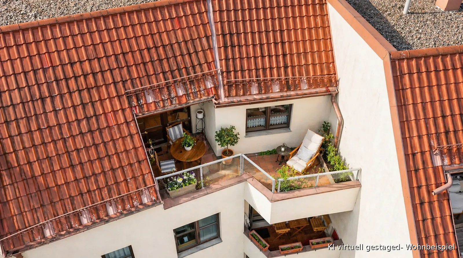 Dachterrasse (Wohnbeispiel)