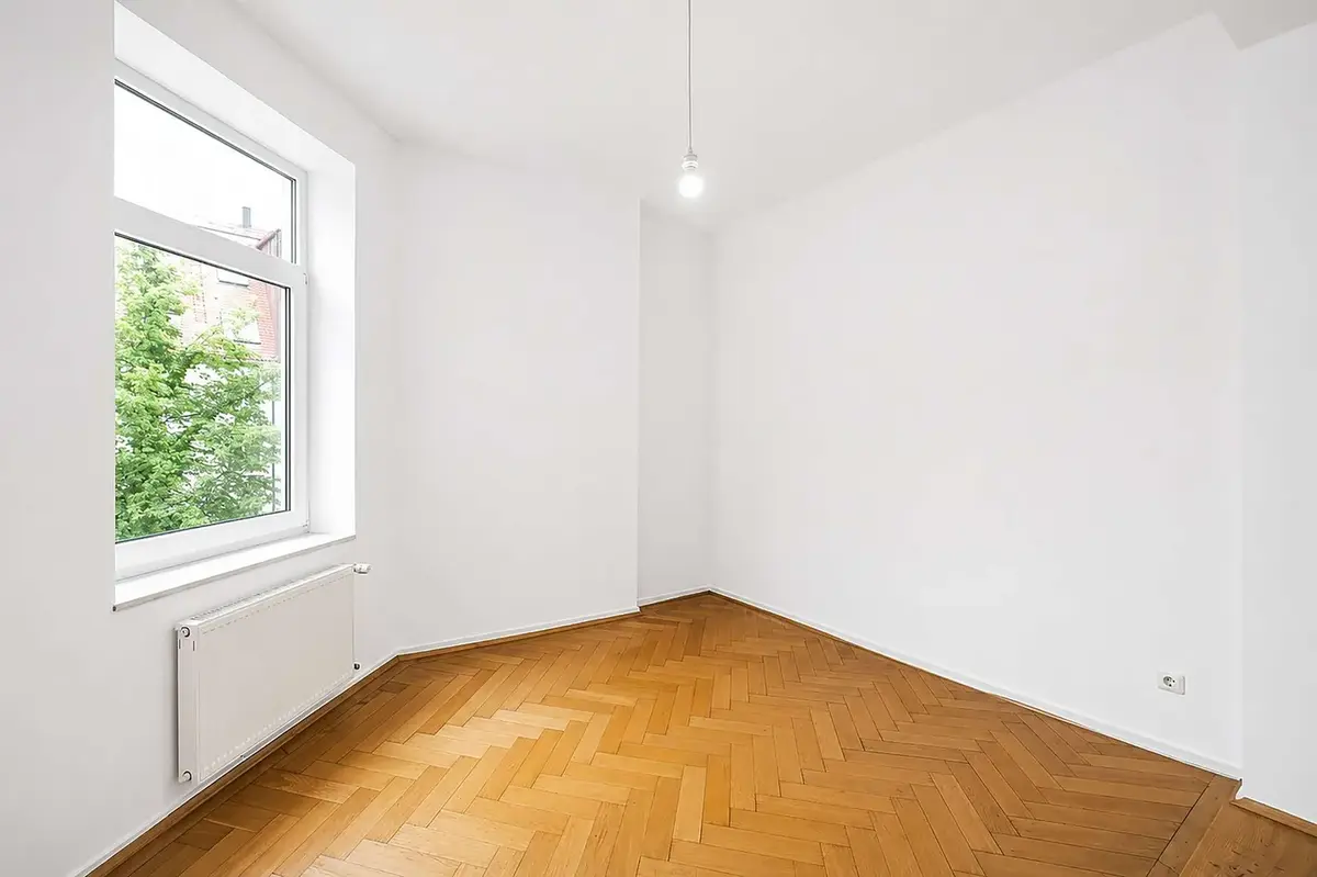 Kinderzimmer Blick Innenhof